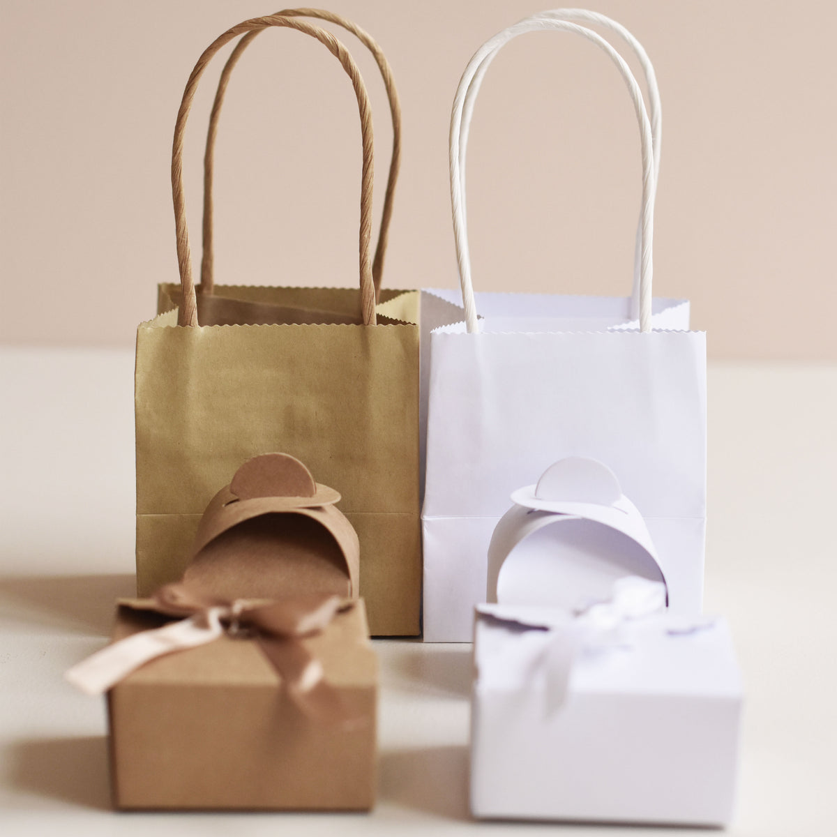 Sac cadeaux, Sachets et boites
